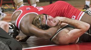 Nebraska wrestlers grind out dual win over Purdue