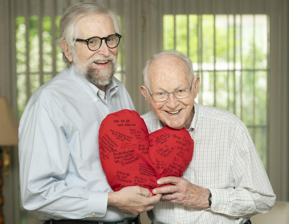 Heart pillows, 5.5