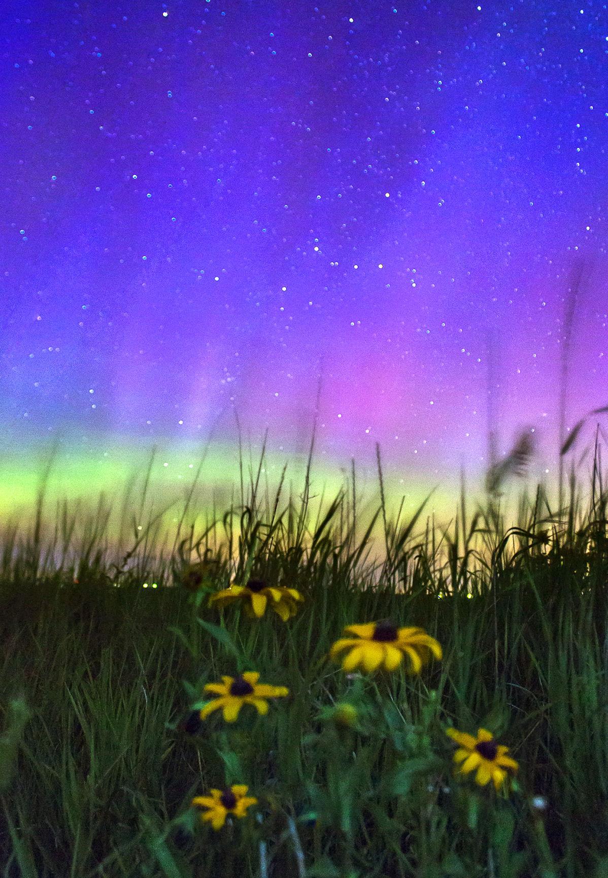 Photos Aurora Borealis lights up Nebraska sky