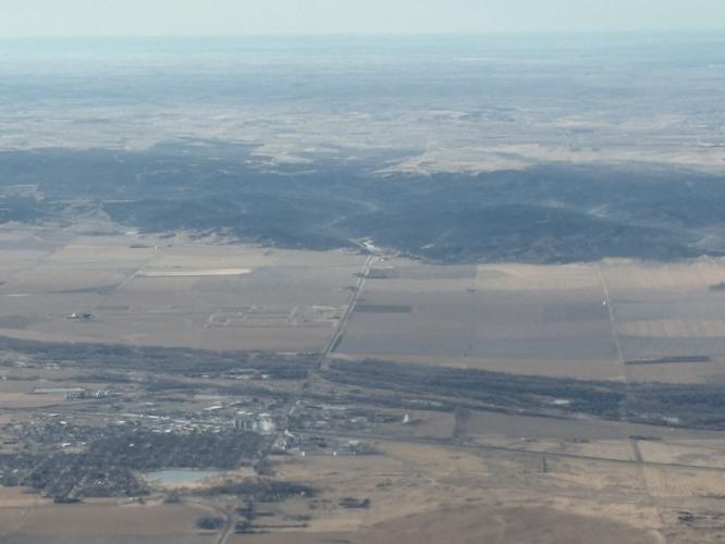 Gov. Pillen, Adjutant General Strong Tour Cottonwood Fire and Visit Brady Community