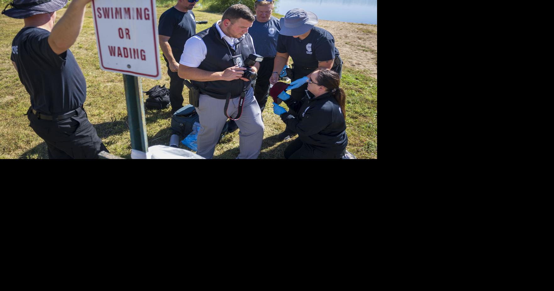 Local law enforcement agencies meet for CSI training at Holmes Lake
