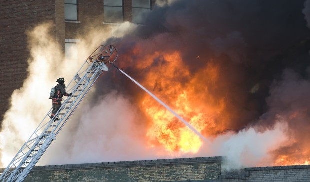 Adult novelty store burns in downtown Lincoln