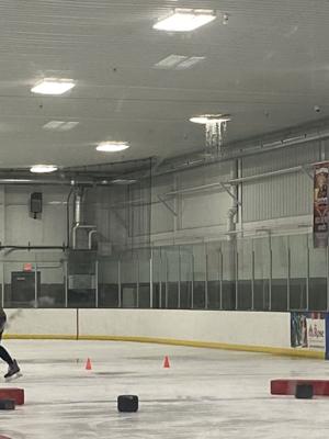 Pipe bursts, ceiling collapses during children's hockey practice at Omaha ice rink