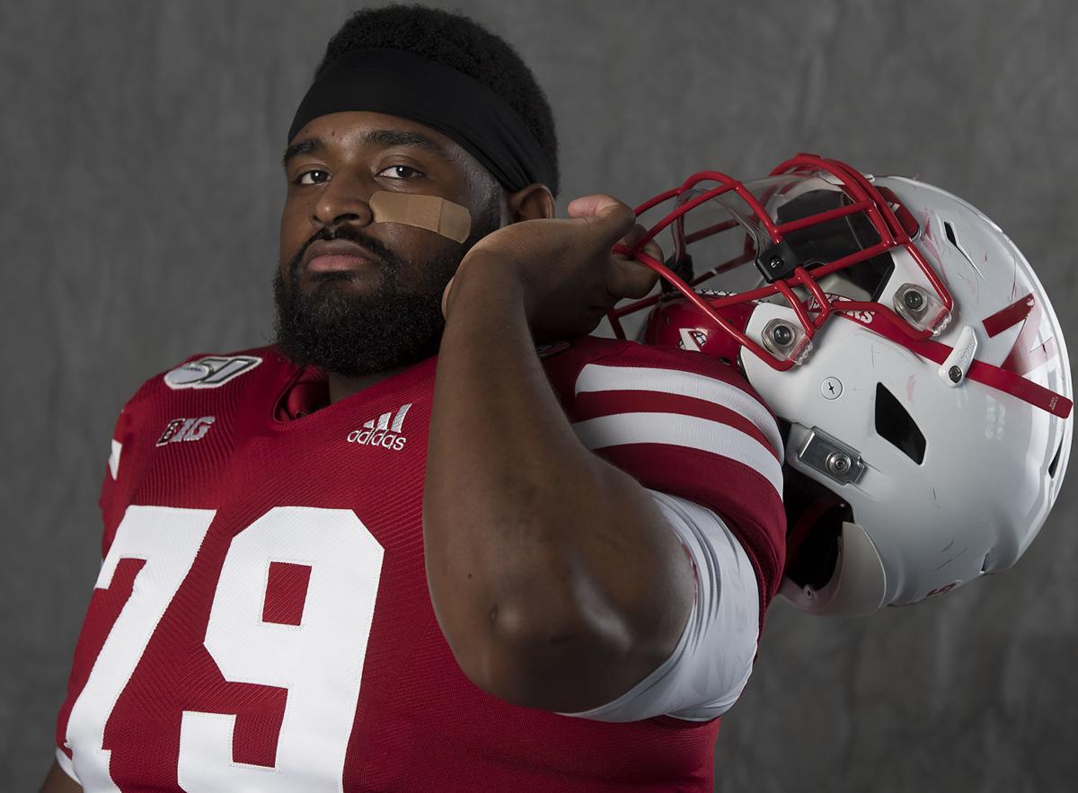 NU football portraits