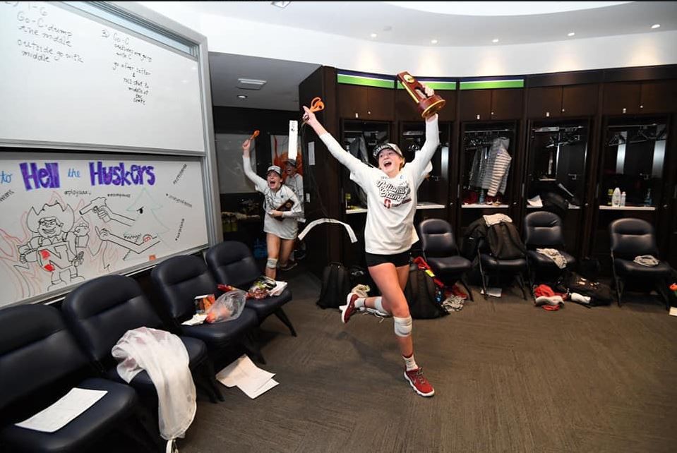 Stanford locker room