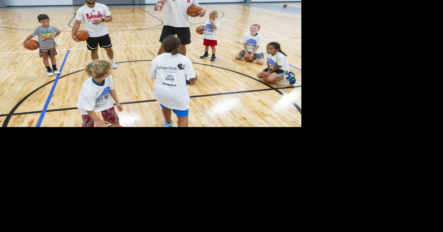 Boys and Girls Club partners with Nebraska basketball players to host youth camp