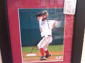 Autographed Baseball Photo