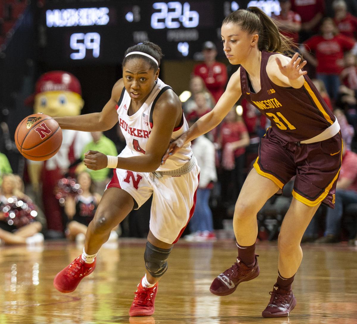 Nebraska Women Rally To Beat No 23 Minnesota To End Streak Of