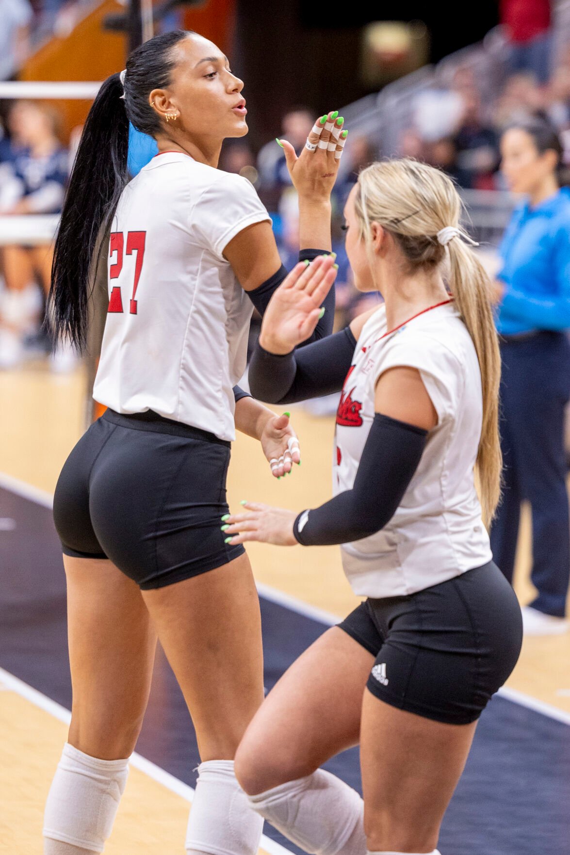 Photos: Nebraska Vs. Penn State In Final Four Volleyball Match — Dec. 19