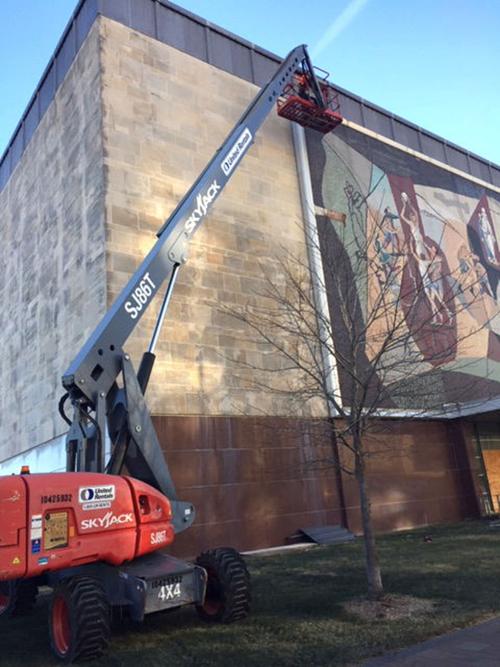 Pershing mural