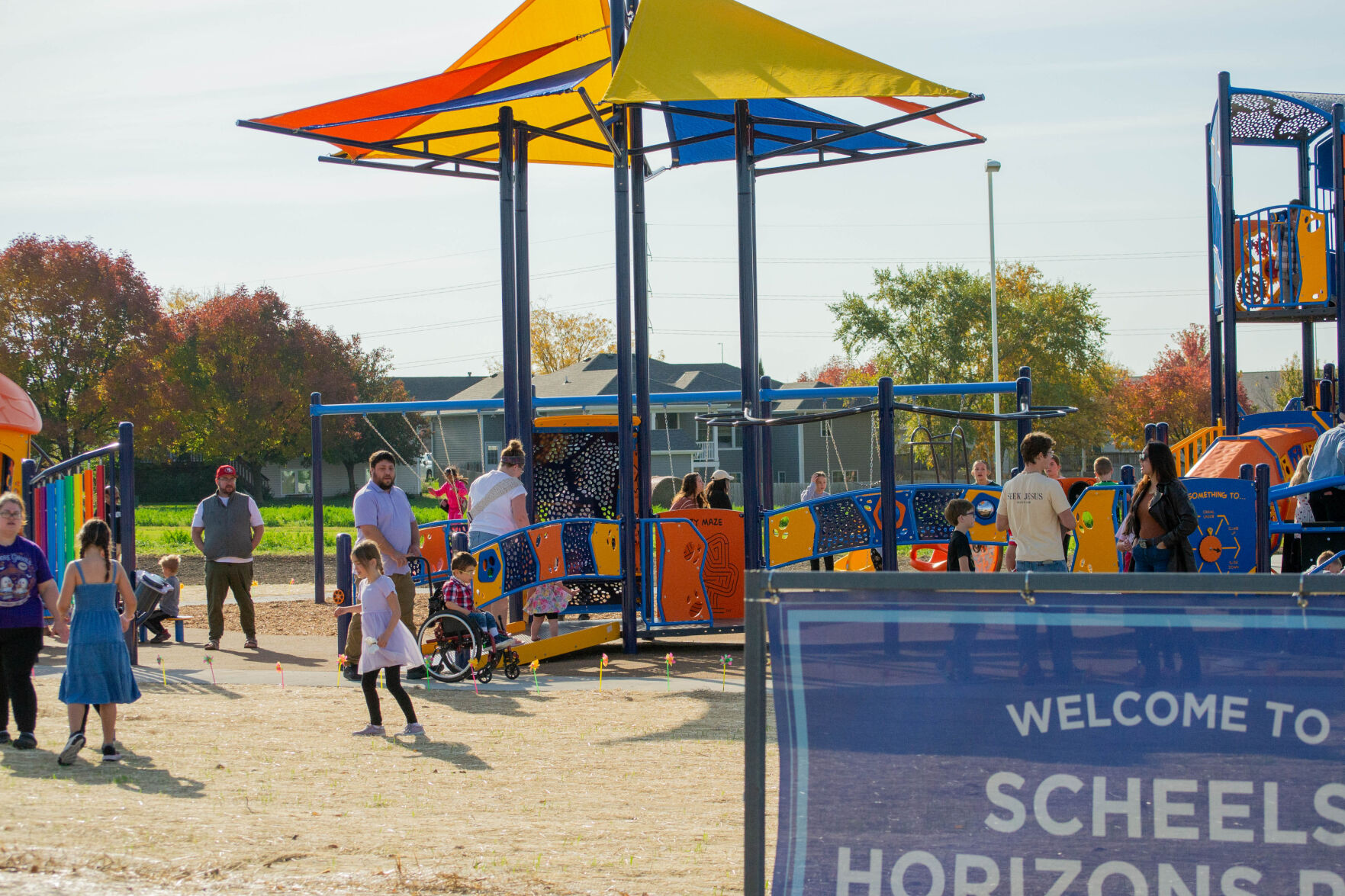 Lincoln Inclusive Playground Ribbon Cutting