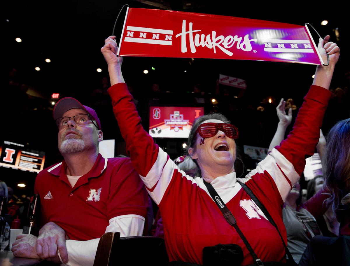 Nebraska volleyball vs. Illinois, 12.13