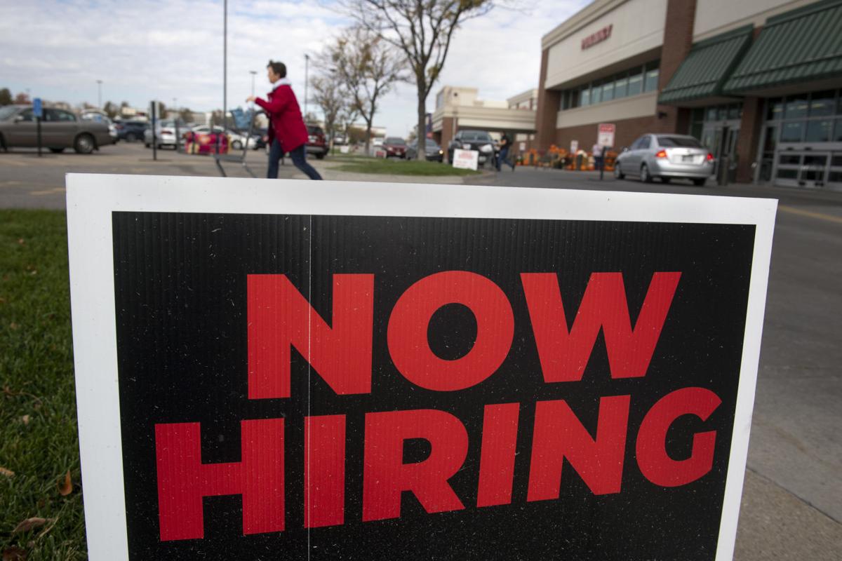 Hiring sign, 10.22