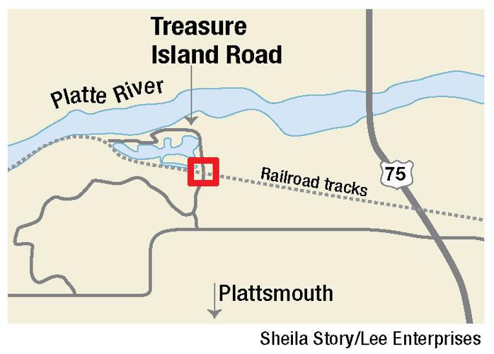 Railroad crossing map