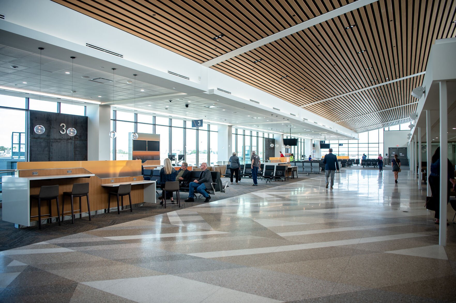 Get a look at the Lincoln Airport s newly remodeled terminal