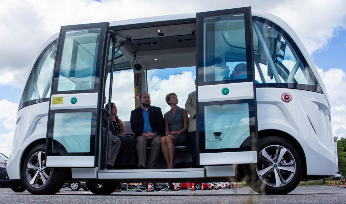 Driverless shuttle