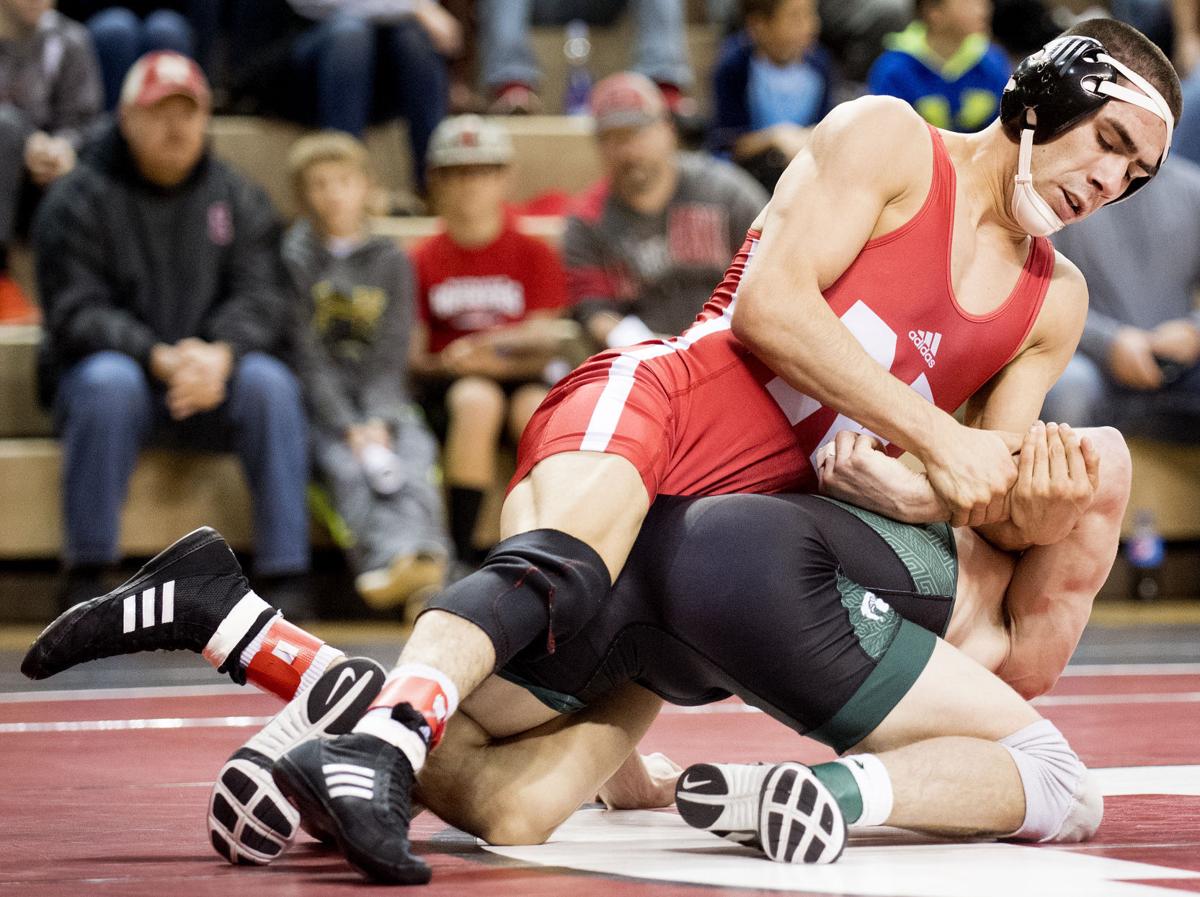 Photos Nebraska wrestling rolls at dual quadrangular Husker