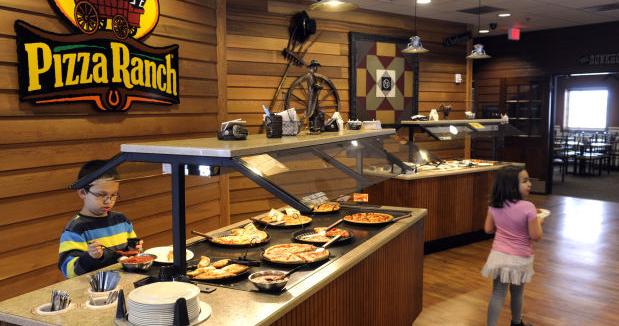 Pizza Ranch offers pizza AND chicken