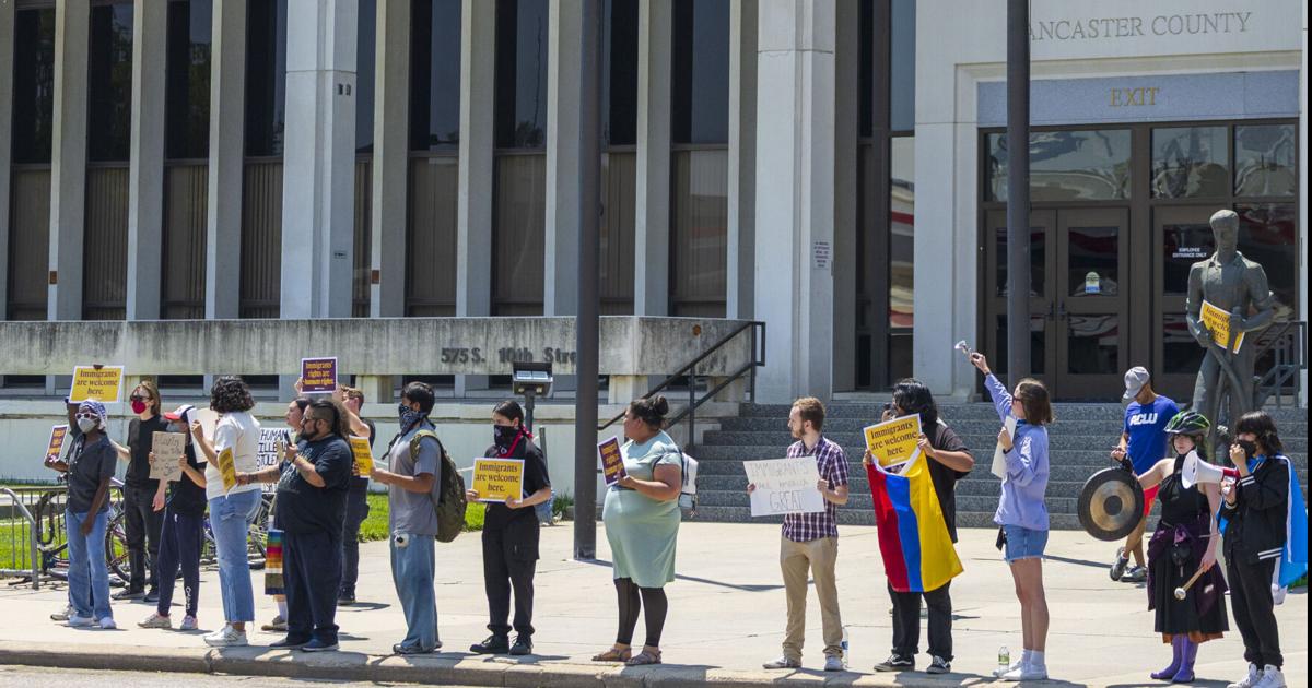 Lincln Nebraska Riots Lincoln protests after Omaha ICE raid at meatpacking plant