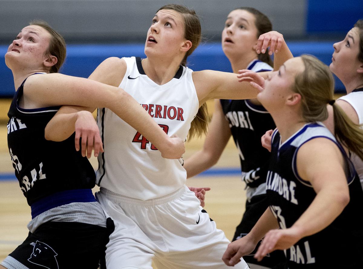 Fillmore Central vs. Superior, SNC girls hoops, 2/1/18