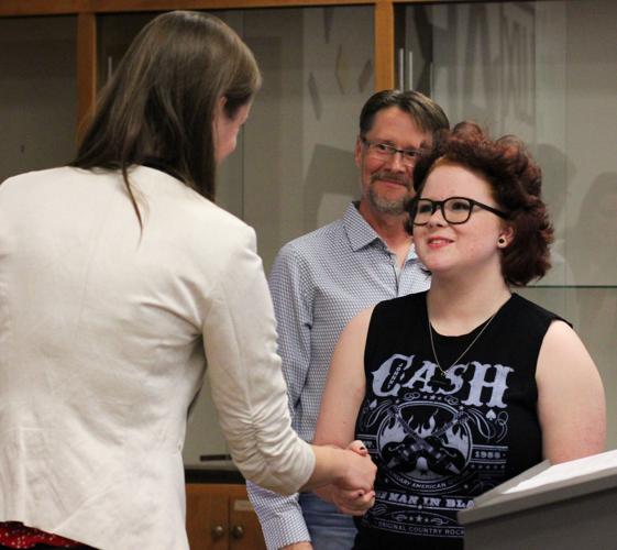 Jacque Roussan receives Lux art scholarship