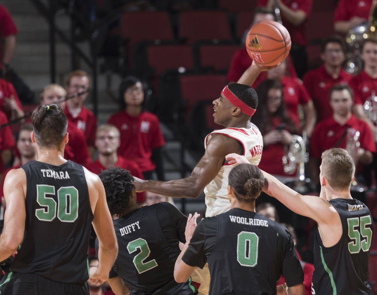 Nebraska rolls early in win over North Texas Men's Basketball