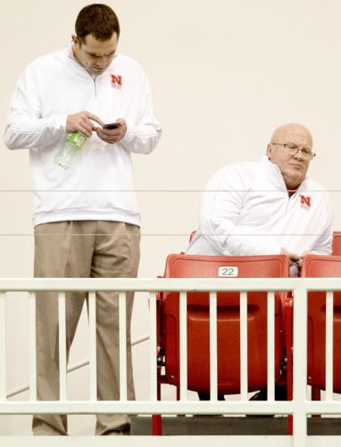 NU football practice, 12.16.14