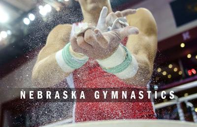 Nebraska men's gymnastics logo