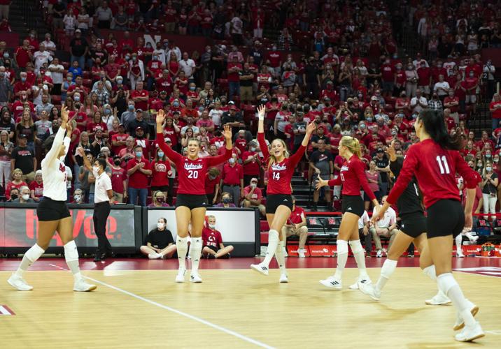 Nebraska Volleyball Hayden Mendelson Number 44 Jersey