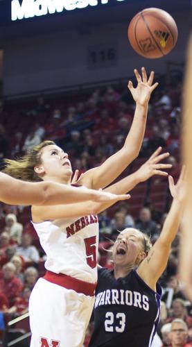 Women's basketball, Winona State vs. Nebraska, 11.08.15