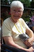 Resident holding animal 2