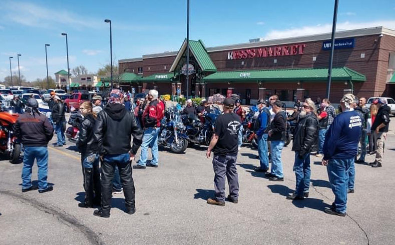 Biker birthday bash