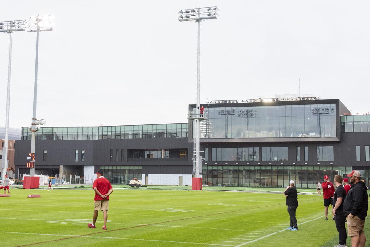 Matt Rhule gives passionate speech during Nebraska practice