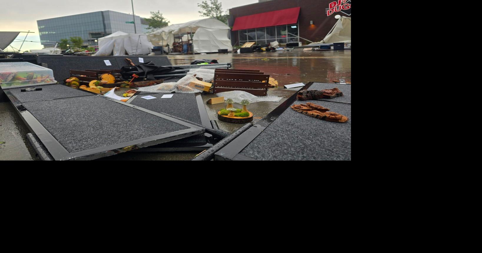 '100% destruction': Omaha Art Fair raising funds for artists with storm-damaged work