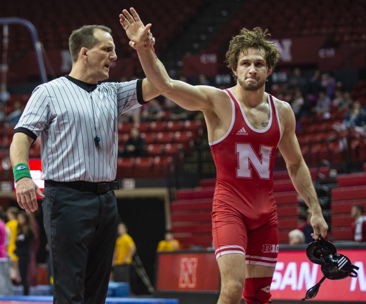 Photos Husker wrestlers gear up for Big Ten meet with convincing win
