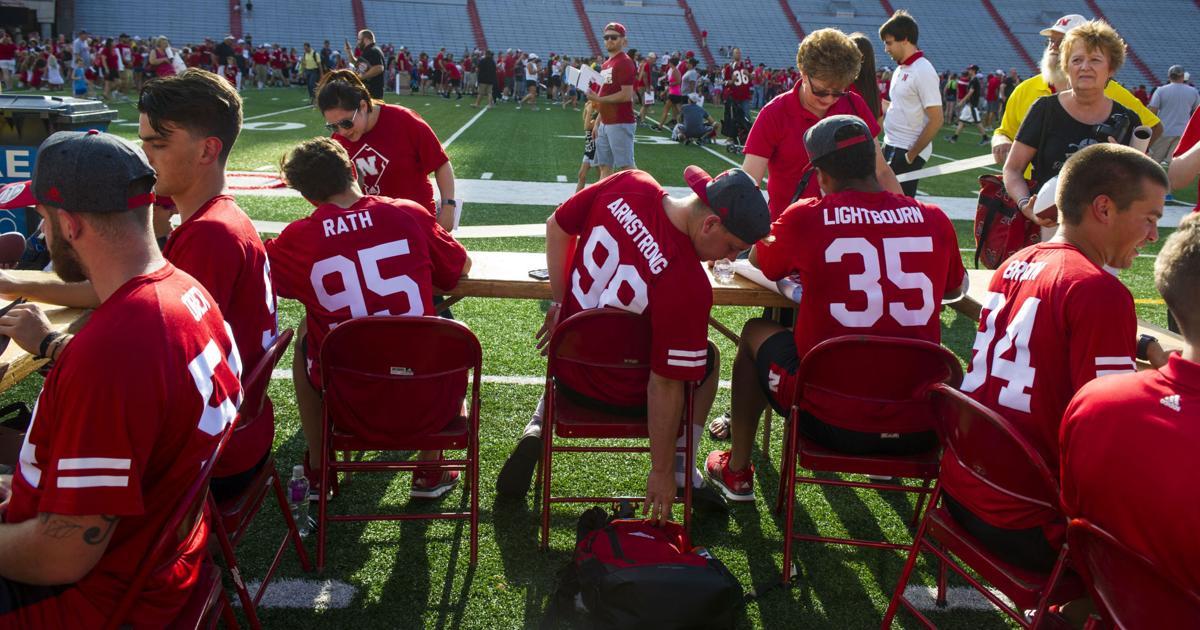 Photos Nebraska Fan Day