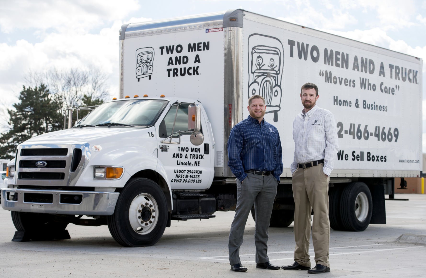 Two Men Take Over Local Two Men And A Truck Franchise | Local Business ...