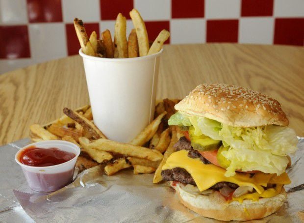 Image result for 5 guys burger and fries