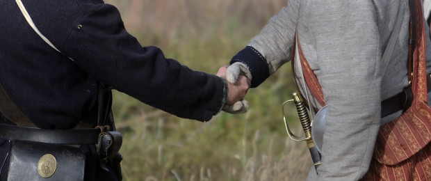 Civil War re-enactment