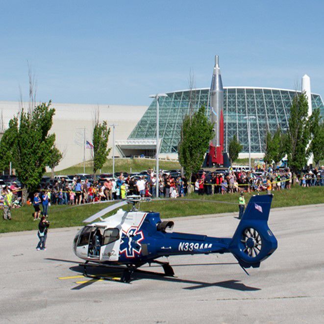 Family calendar May 19 26 Strategic Air Command Museum Helicopter