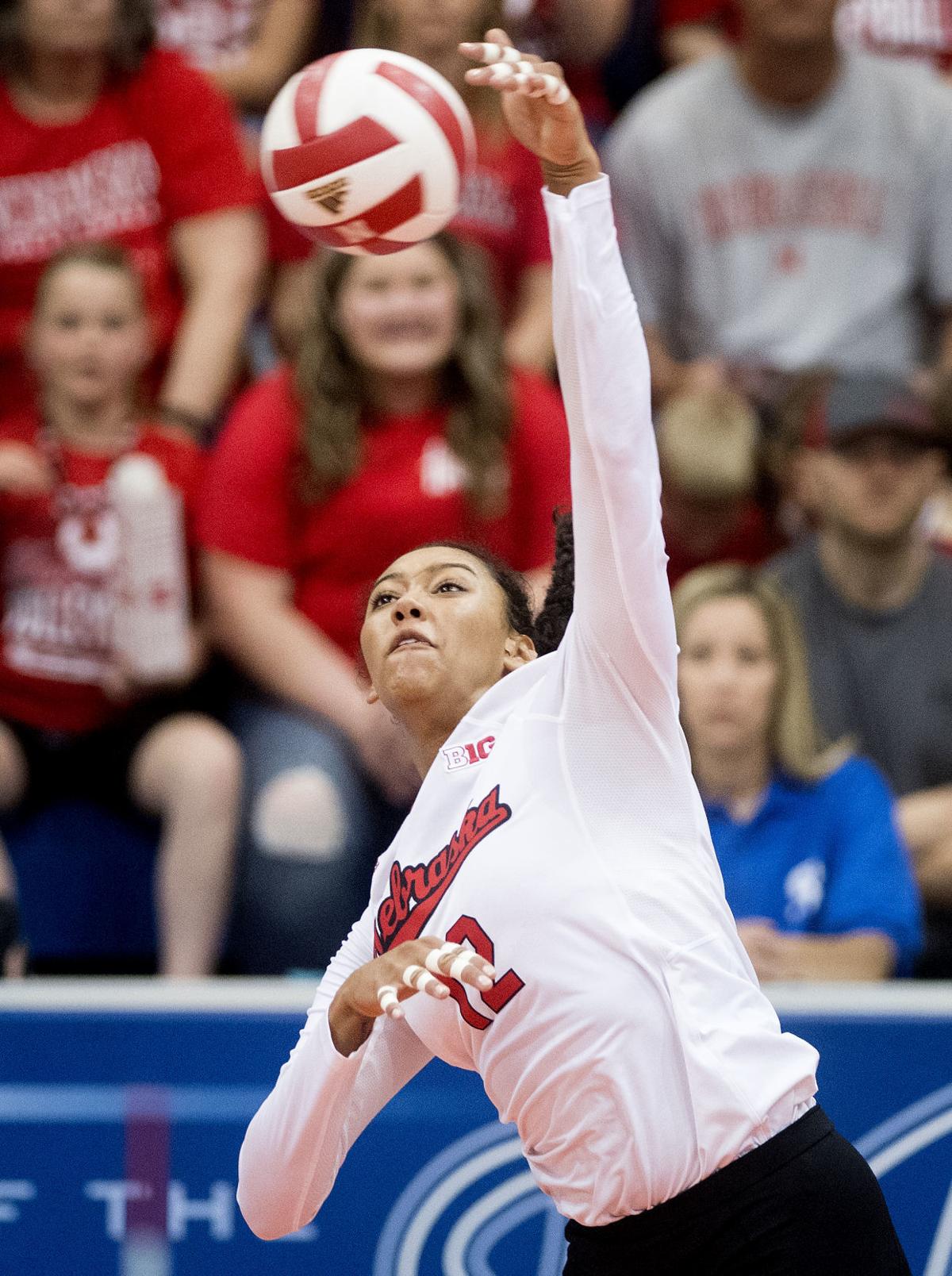 'It's so nice to have you guys here' Nebraska volleyball team is talk