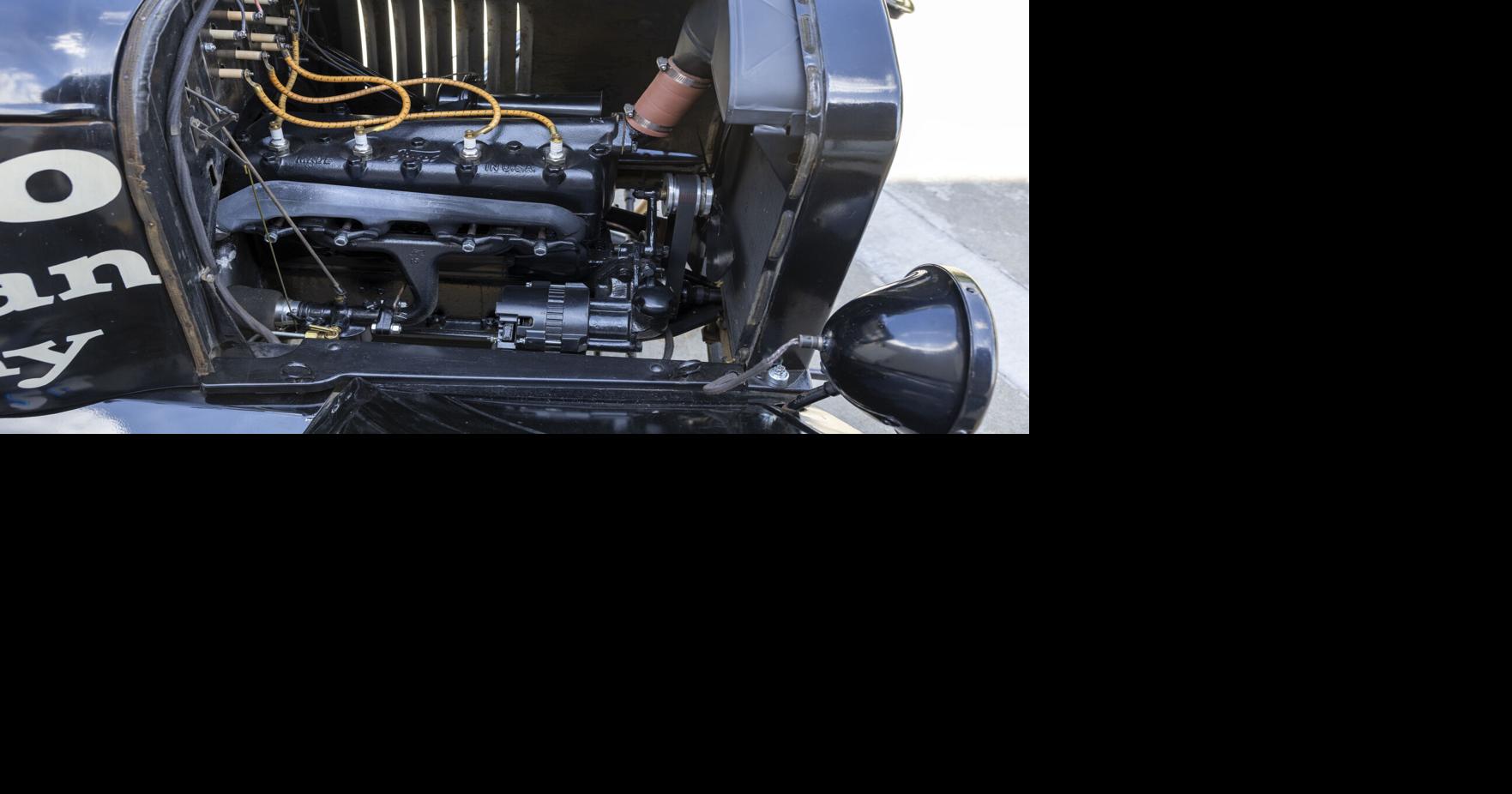 Historic Model T blows a piston and is on its way back to Lincoln for repairs