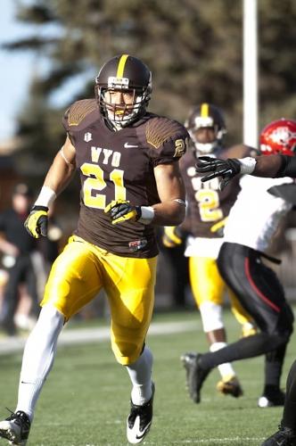 Mark Nzeocha from Neusitz, Germany. Football vs. SDSU