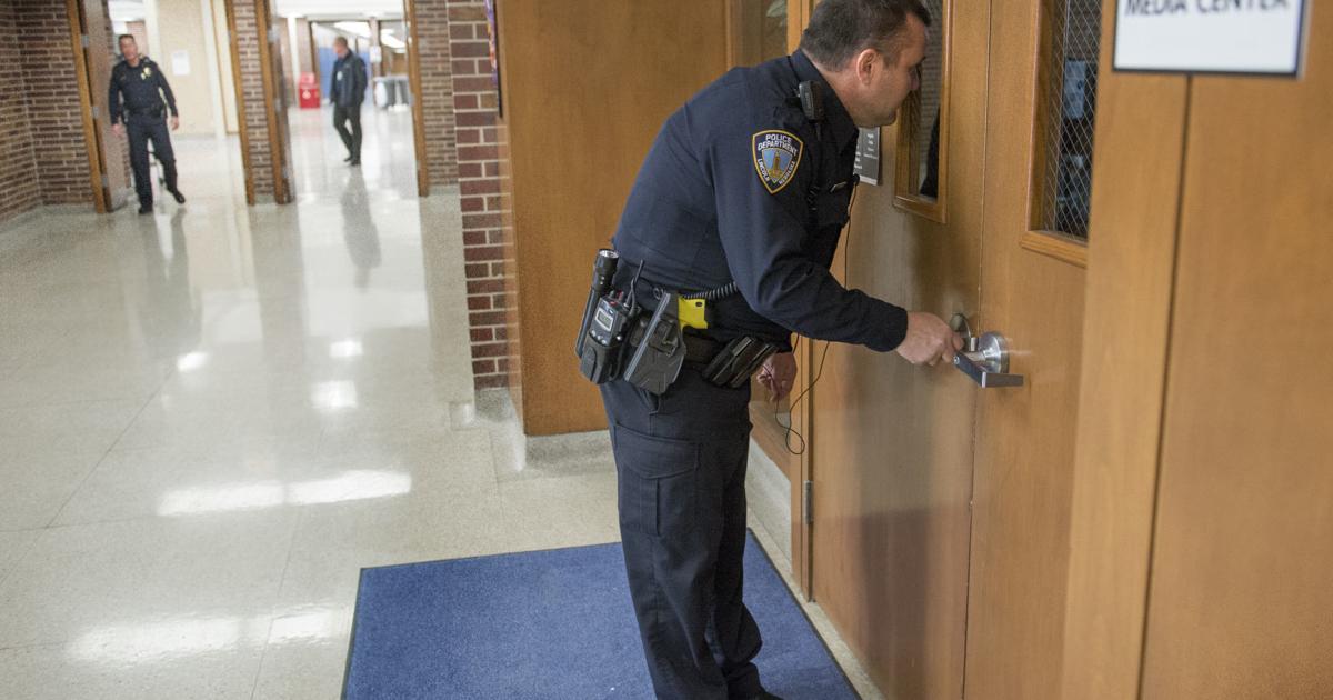 Practicing Lockdowns Schools practice 'lockdown' drills to prepare for the unthinkable