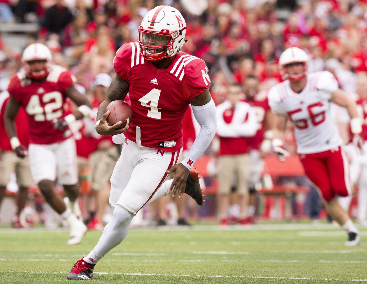 Nebraska's Annual Red-White Game, 4.16.16 (for Sipple column, 6/1/16)