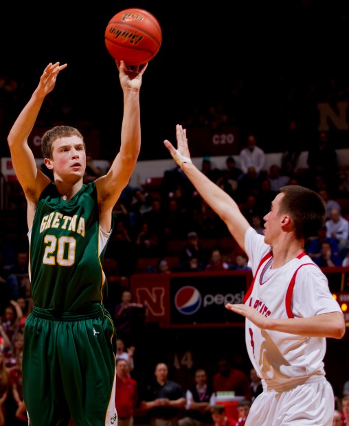 Scottsbluff vs. Gretna Class B Semifinal State Basketball