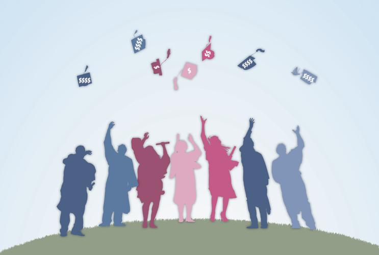 Graduates and wages illustration