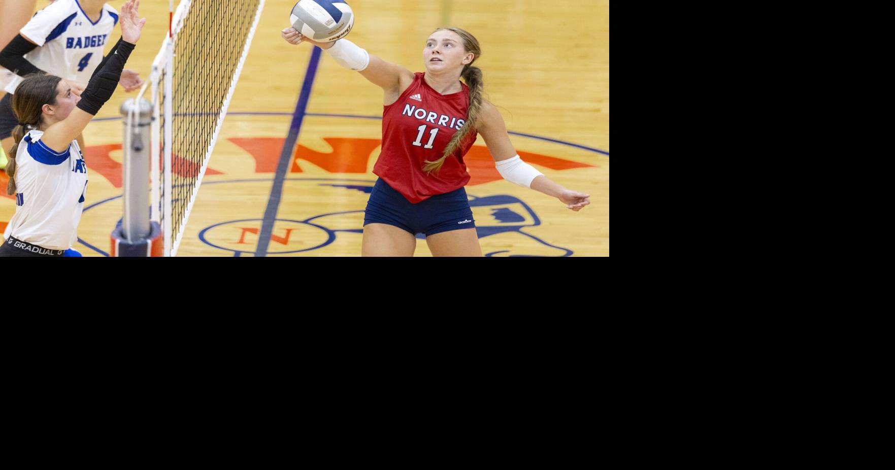 Photos Norris volleyball vs. Bennington — Sept. 5