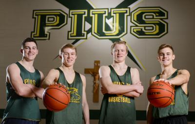 Pius X Basketball Portrait