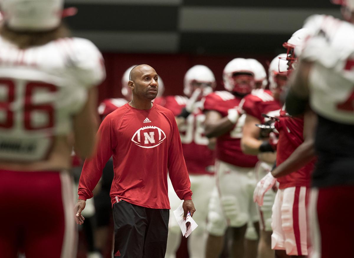 NU football practice, 8.7